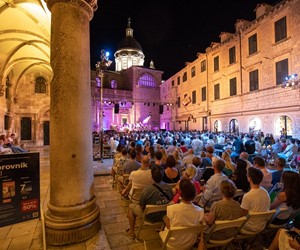 Dubrovnik Summer Festival concert in front of the Cathedral